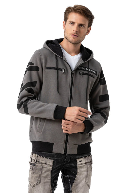 cipo & baxx heren sweatvest