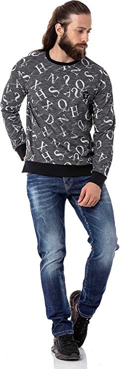cipo & baxx herensweater