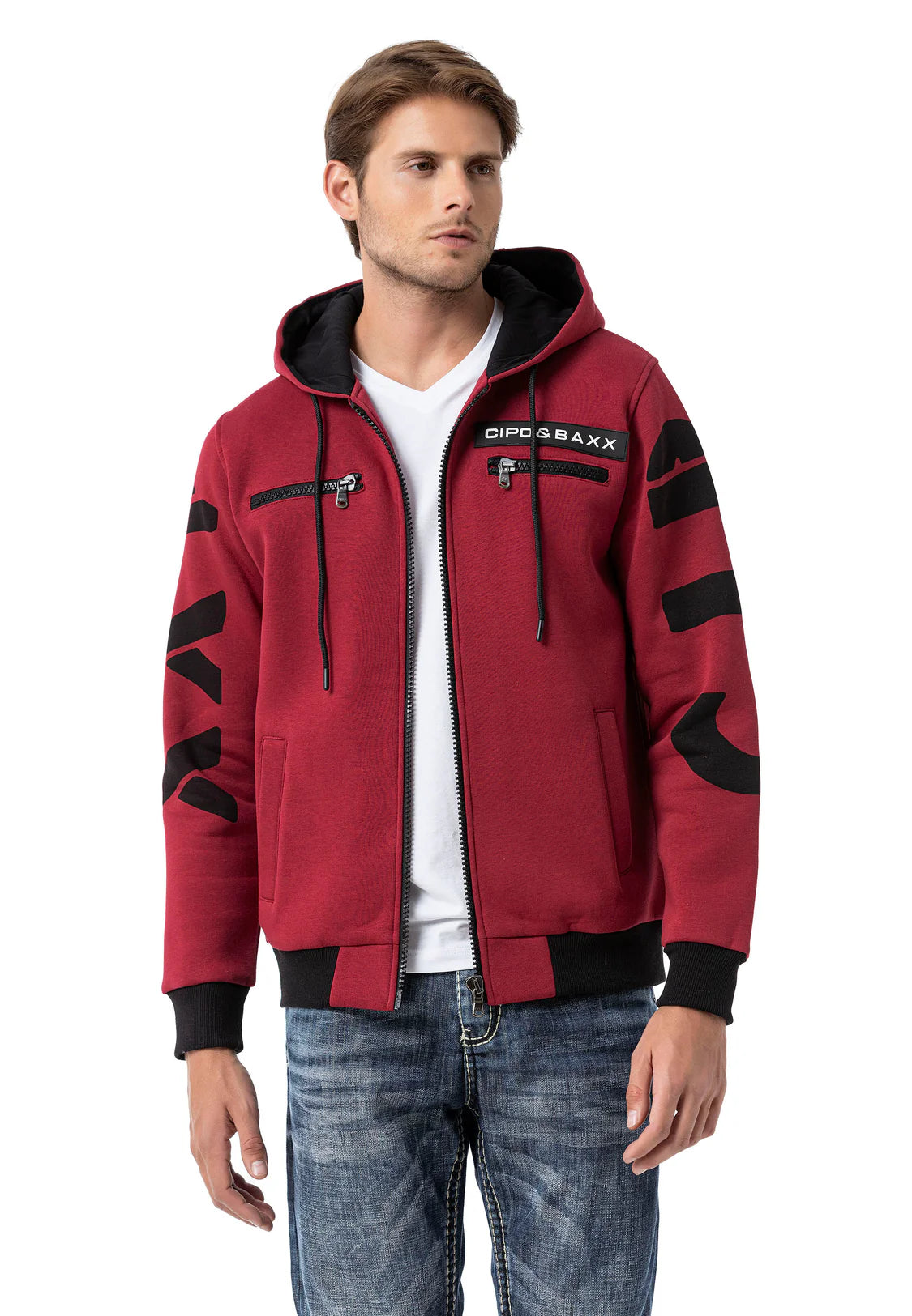 cipo & baxx heren sweatvest