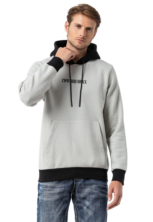 cipo & baxx heren hoodie sweatshirt
