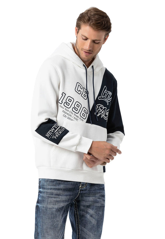 cipo & baxx heren hoodie sweatshirt
