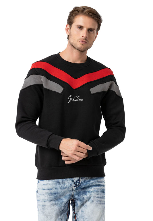 cipo & baxx heren sweatshirt